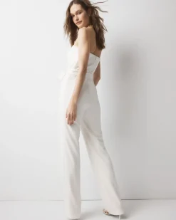 Strapless Wide Leg Jumpsuit*White House Black Market Hot