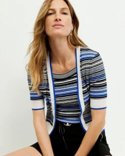 Striped Cardigan*White House Black Market Sale