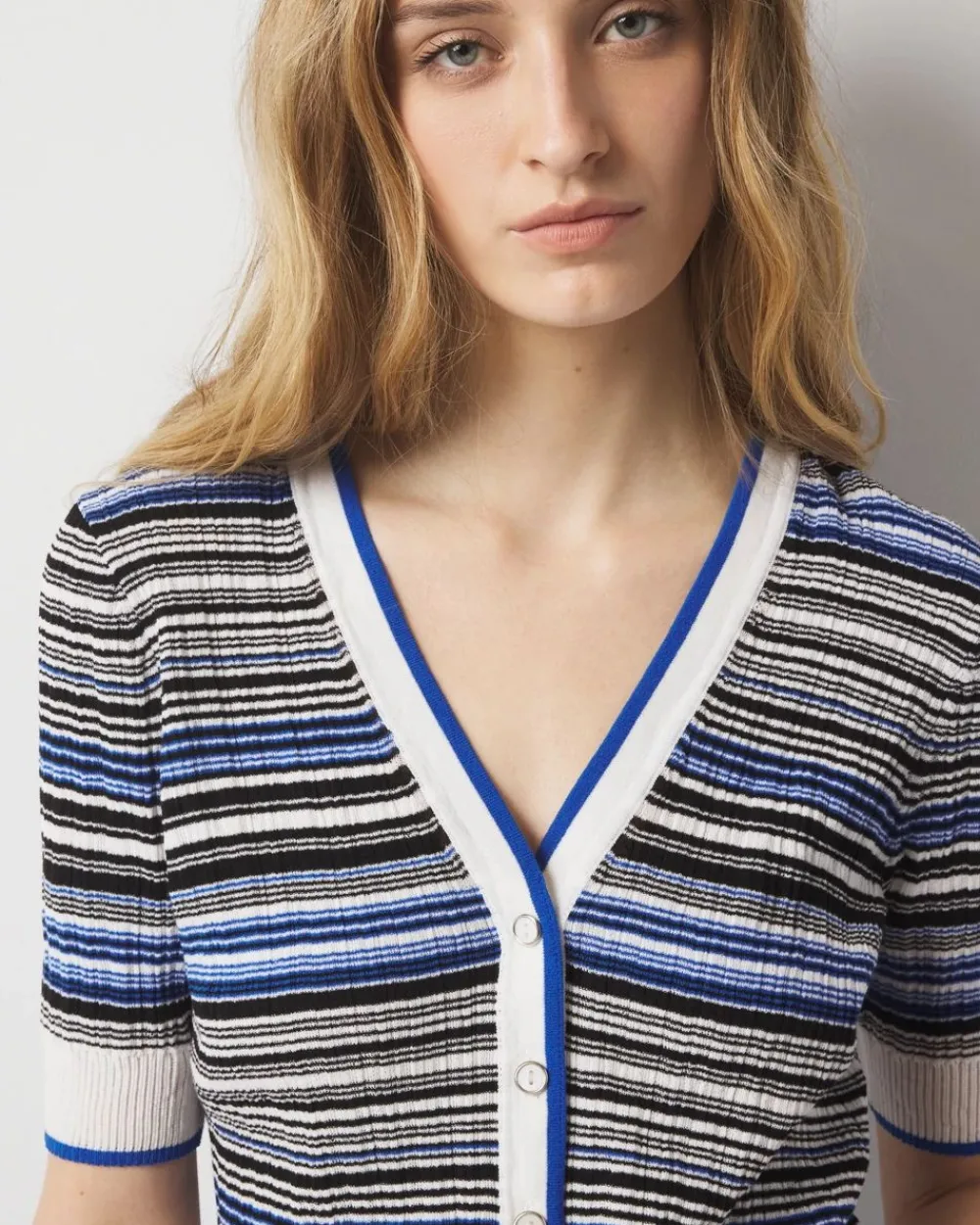 Striped Cardigan*White House Black Market Sale