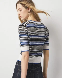 Striped Cardigan*White House Black Market Sale