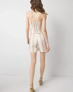 Striped Skort*White House Black Market Discount