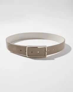 Suede Denim Belt*White House Black Market Discount