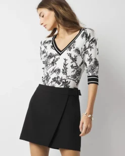 Tailored Skort*White House Black Market Hot