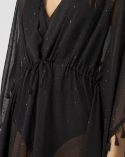 Tassel Trimmed Cover-Up*White House Black Market Outlet