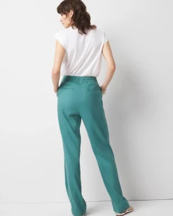 The Everyday Trouser in Linen*White House Black Market Clearance