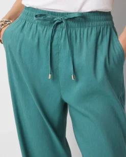 The Everyday Trouser in Linen*White House Black Market Clearance