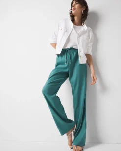 The Everyday Trouser in Linen*White House Black Market Clearance