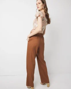 The Everyday Trouser in Linen*White House Black Market Online