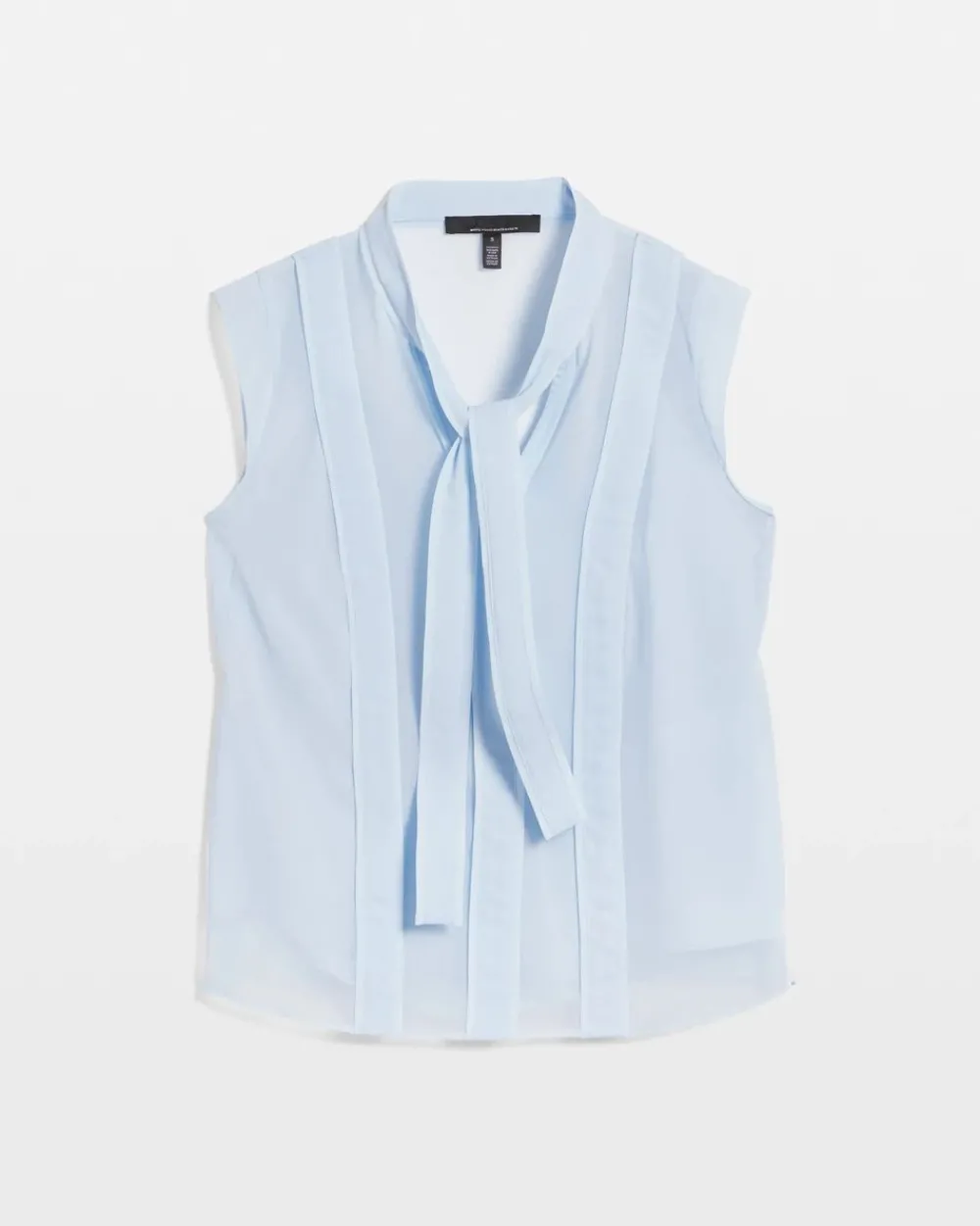 Tie-Neck Shell*White House Black Market Fashion