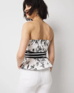 Tie-Waist Bustier*White House Black Market Online