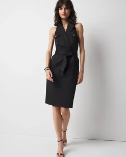 Trench Wrap Mini Dress*White House Black Market Outlet