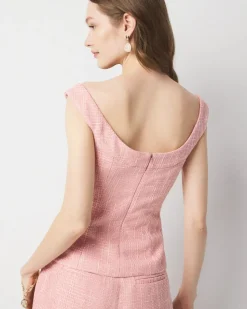 Tweed Bodice Top*White House Black Market Outlet