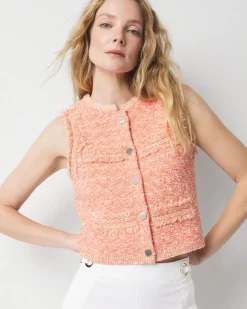 Tweed Sweater Vest*White House Black Market Fashion
