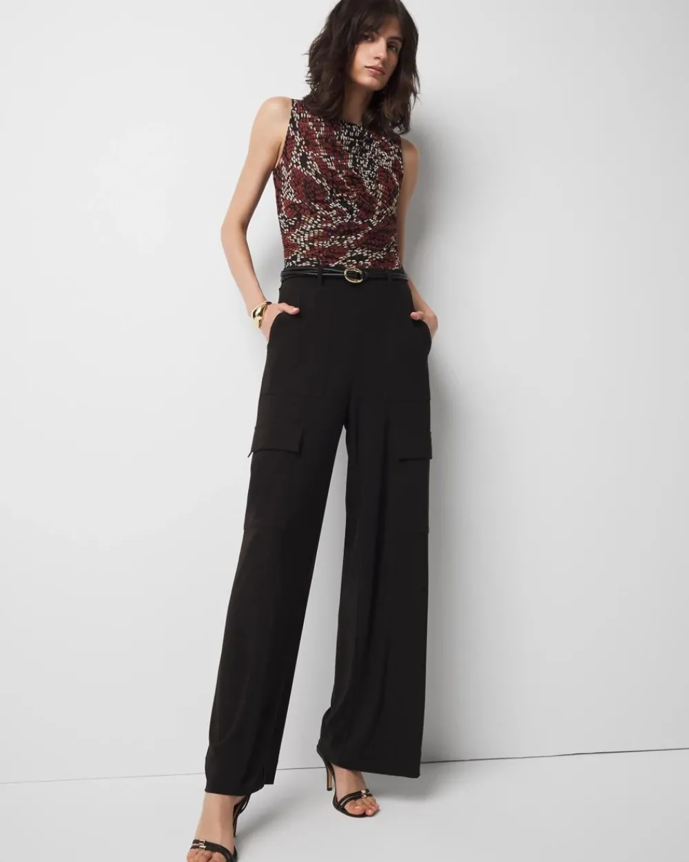 Utility Wide Leg Pant*White House Black Market Online