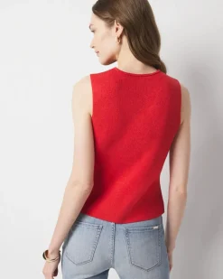 V-Neck Sweater Vest*White House Black Market New