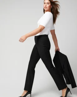 WHBM® Curvy Ines Slim Bootcut Comfort Stretch Pant*White House Black Market Outlet