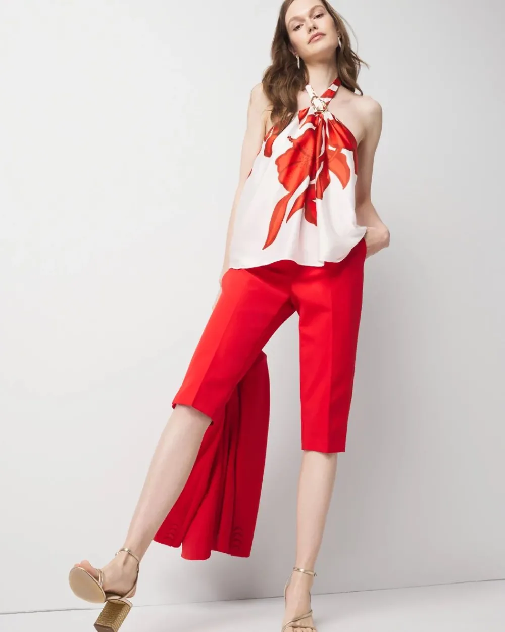 WHBM® Elle Slim Capri Pant*White House Black Market Online