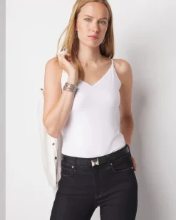 WHBM FORME™ All Ways Stretch V-Neck Cami*White House Black Market New