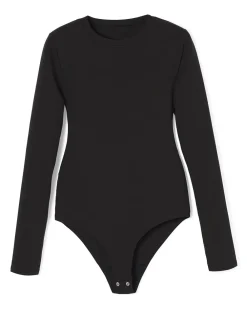 WHBM FORME™ All Ways Stretch Long-Sleeve Bodysuit*White House Black Market Fashion