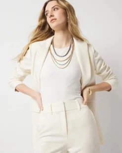 WHBM FORME™ All Ways Stretch High-Neck Bodysuit*White House Black Market Clearance