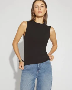 WHBM FORME™ All Ways Stretch High-Crewneck Tank Top*White House Black Market New