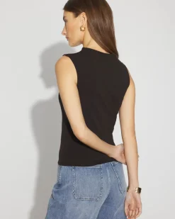 WHBM FORME™ All Ways Stretch High-Crewneck Tank Top*White House Black Market New