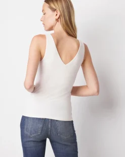 WHBM FORME™ All Ways Stretch Dual Neck Tank*White House Black Market Best