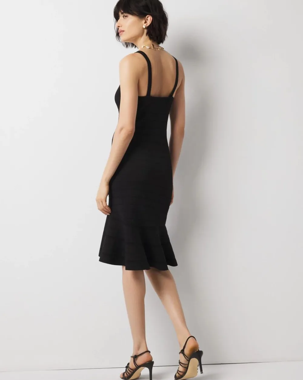 WHBM FORME™ Flounce Dress*White House Black Market Fashion