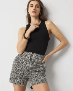 WHBM FORME™ Ribbed Stretch Racer Back Tank*White House Black Market Sale