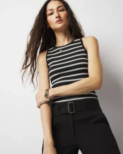 WHBM FORME™ Ribbed Stretch Tank*White House Black Market Sale