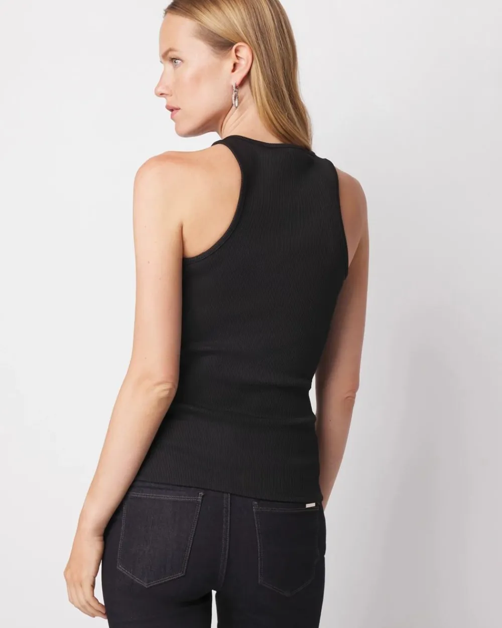 WHBM FORME™ Ribbed Stretch Tank*White House Black Market Clearance
