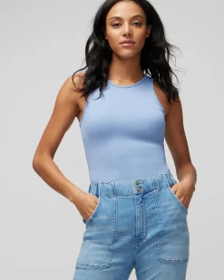 WHBM FORME™ Ribbed Stretch Tank*White House Black Market Discount