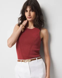 WHBM FORME™ Sculpt Stretch Sweater Tank*White House Black Market Sale