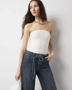 WHBM FORME™ Sculpt Stretch Sweater Tube Top*White House Black Market Hot