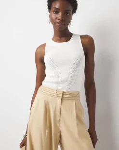 WHBM FORME™ Sculpt Stretch Sweater Tank*White House Black Market Online