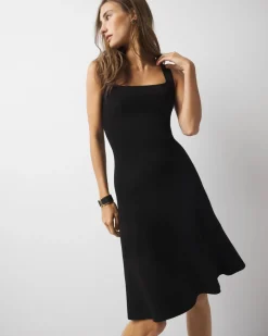 WHBM® FORME Square Neck Dress*White House Black Market Clearance