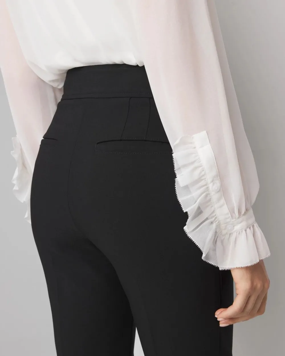 WHBM® High-Rise Straight Leg Pants*White House Black Market Best