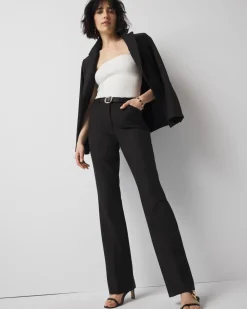 WHBM® Ines Slim Bootcut Comfort Stretch Pants*White House Black Market Online