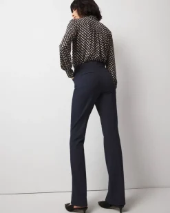 WHBM® Ines Slim Bootcut Denim-Look Pant*White House Black Market Clearance