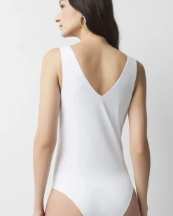 WHBMFORME™ All Ways Stretch Scoop Neck Bodysuit*White House Black Market Discount