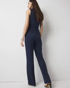 Wide Leg Crepe Trouser*White House Black Market New