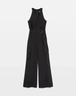 Wide Leg Utility Jumpsuit*White House Black Market Hot