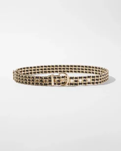 Woven Chain Waist Belt*White House Black Market Outlet